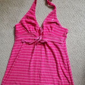 Nautica Beach Dress Fuxia size L